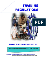 Food Processing NC III