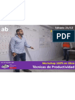 Lima Brochure Técnicas de Productividad 21 Diciembre