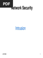 IS364 - Lecture 03 - Network Security-Intrusion PDF