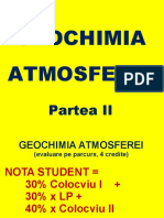 Geochimia Atmosferei Partea II