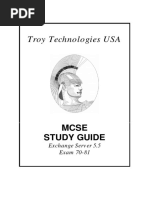 Troy Technologies USA: Mcse Study Guide