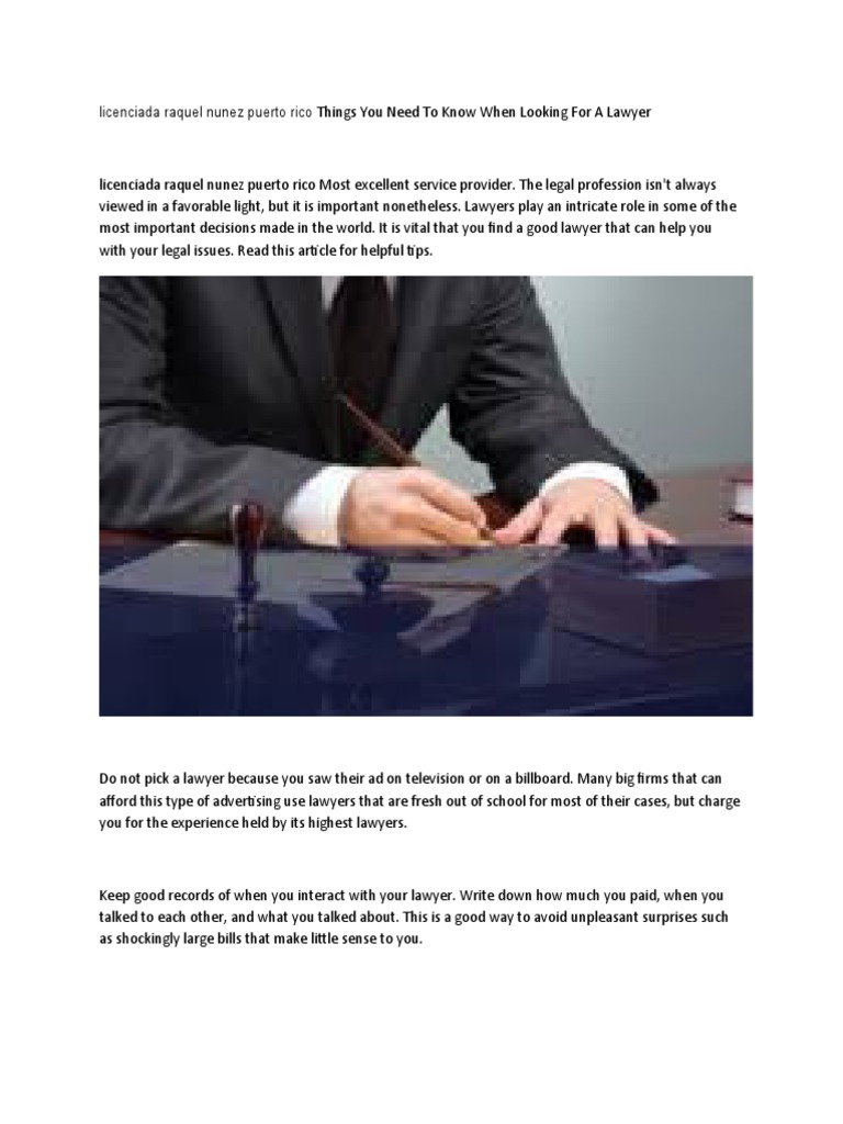 Puerto Rico Lawyer Selection Guide | PDF | Lawyer | Divorce