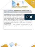 Formato para El Análisis de La Problemática - Grup - 526 - Oscar Daniel Cortes Villota