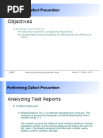 Objectives: Performing Defect Prevention