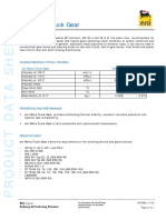 Characteristics (Typical Figures) Eni Rotra Truck Gear 80W-90 85W-140