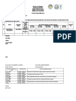 School Work Plan and Ar