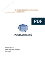 Report Title: Business Plan, Financial & Economic Prospects: Submitted By: Name: Shadman Mahmud ID: 151412