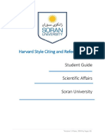 Harvard Style Citing and Referencing Guide