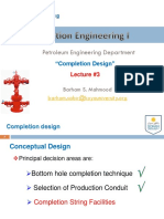 Completion Design (#3)