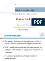 Course Book: Petroleum Engineering Department