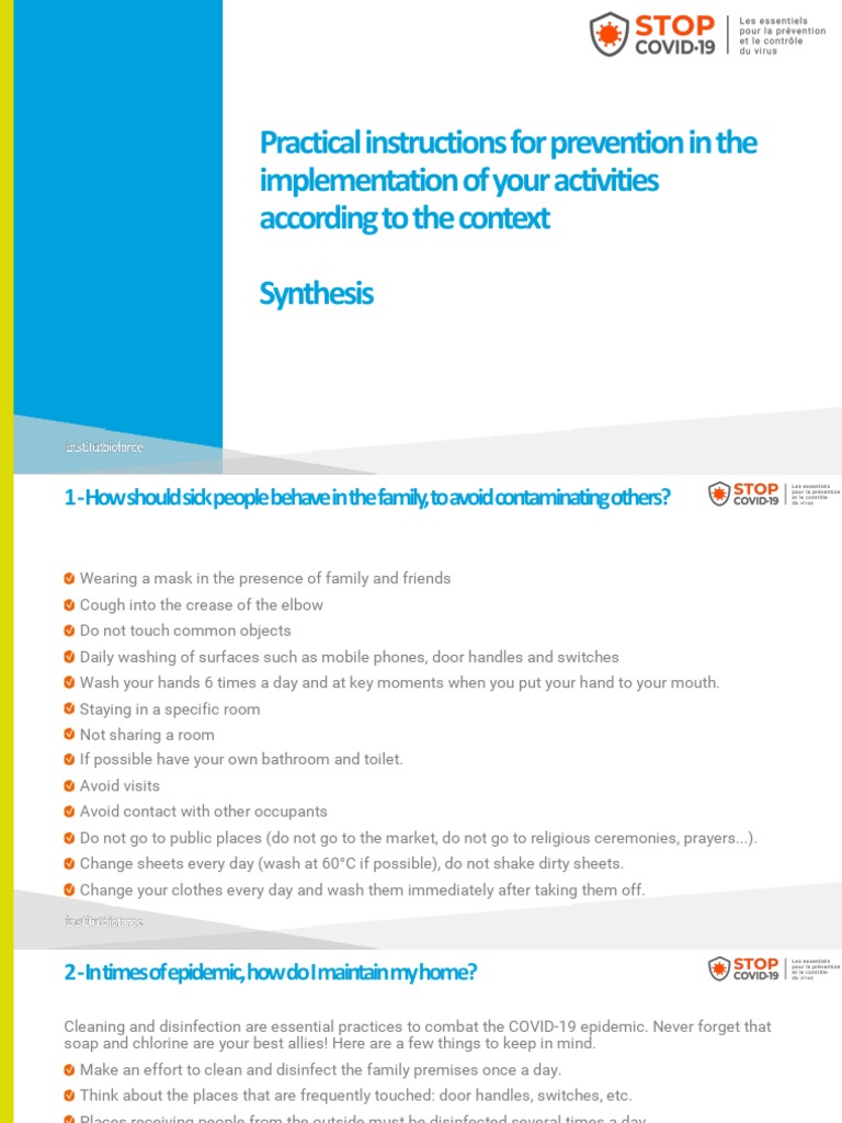 Practical Instructions For Prevention in The Implementation of Your ...