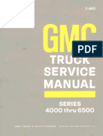 GMC 4000 6500 Service Manual