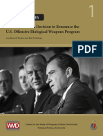 Case Study Series: President Nixon's Decision To Renounce The U.S. Offensive Biological Weapons Program