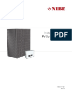 Installer Manual: PV Solar Package