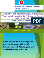 Presentation On Progress On Implementation of Environment Management Activities
