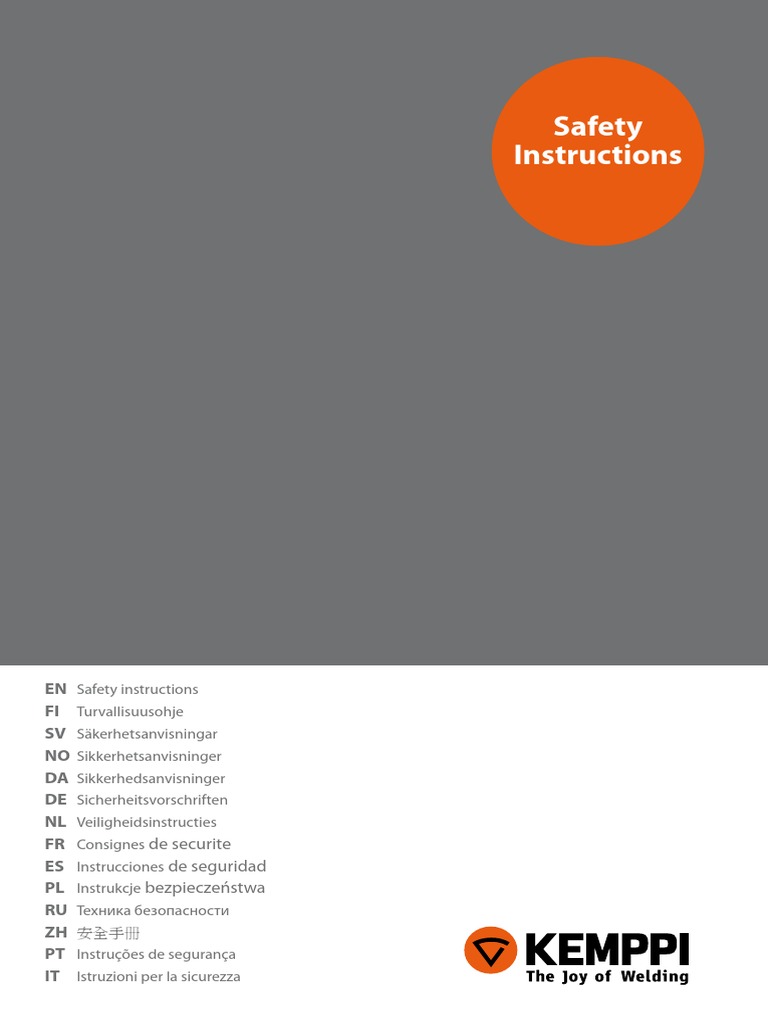 Essential Safety Instructions for Welding | PDF | Welding | Construction