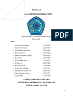 Makalah Bahan Adhesif Kedokteran Gigi