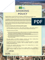 Appendix B - NLNG Smoking Policy