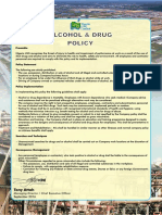 Appendix C - NLNG Alcohol & Drug Policy