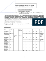 2013 Notification FCI Management Trainees PDF