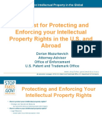 Checklist For Protecting and Enforcing Your Intellectual Property Rights in The U.S. and Abroad