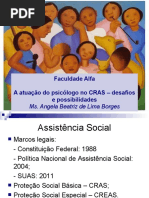 A Atuação Do Psicólogo No CRAS - Desafios e Possibilidades