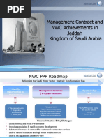 Management Contract and NWC Achievements in Jeddah Kingdom of Saudi Arabia