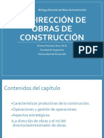 C1 La Dirección de Las Obras de Construcción