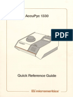 Accupyc1330 Manual PDF