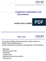 Potential Procedures Checklists and Documents