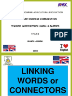 Didactic Unit: Business Communication Teacher: Javier Mitchel Huapalla Paredes