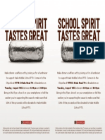 School Spirit Tastes Great School Spirit Tastes Great