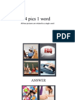 4 Pics 1 Word: All Four Pictures Are Related To A Single Word