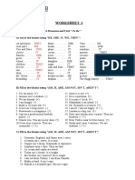 Verb Tobe Practice