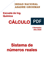 Sistema de Numeros Reales