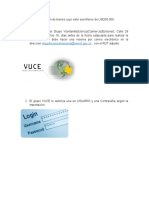 Pasos para Importación de bienes cuyo valor sea Menor de USD30