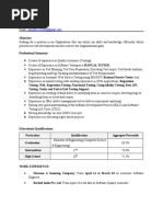 Saurabh_Resume ManualTester