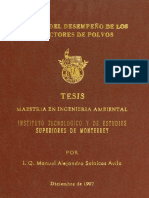 Estudio Desempeño Colectores de Polvo PDF