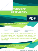 Evaluación de Desempeño