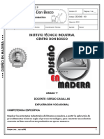 Modulo 7° Ebanistería 2018