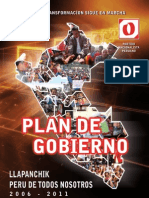 Plan de Gobierno Partido Nacionalista