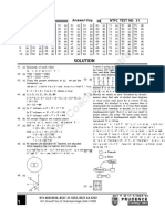 C en TR E: Solution