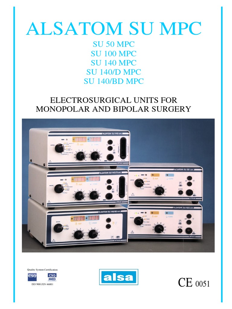 Alsatom Su MPC: Su 50 MPC Su 100 MPC Su 140 MPC SU 140/D MPC Su 140/Bd ...