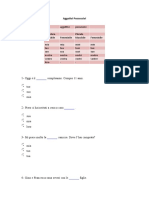 Aggetivi Possessivi 3