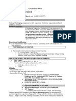 Prashant Ghodke: Curriculum Vitae