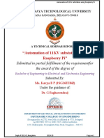 Automation of 11KV Substation Using Raspberry Pi