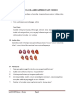 Perkembangan Embrio Dan Fertilisasi