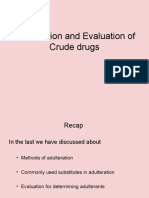 1Adulteration and Evaluation of Crude drugs.ppt