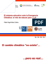 UD2 - 03 - PDF - El Sistema Educativo Ante La Emergencia Climática El Reto de Educar para - Pablo Meira - 2020