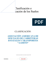 Clasificación e Identificación de los Suelos AASHTO